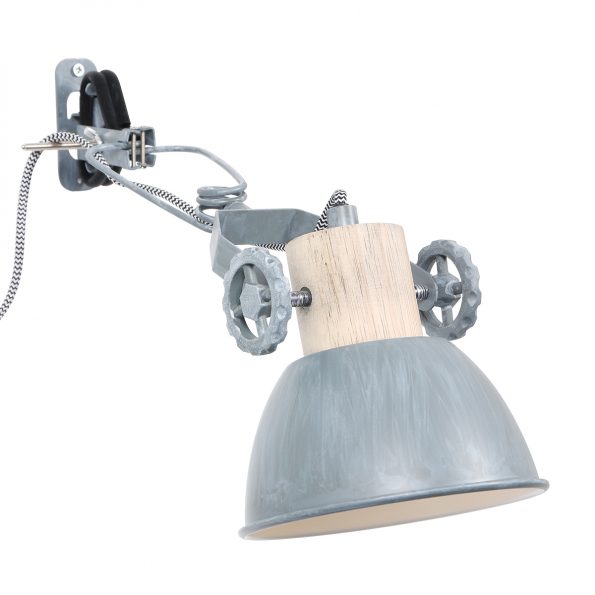 Industrielle Spot Gearwood Grau