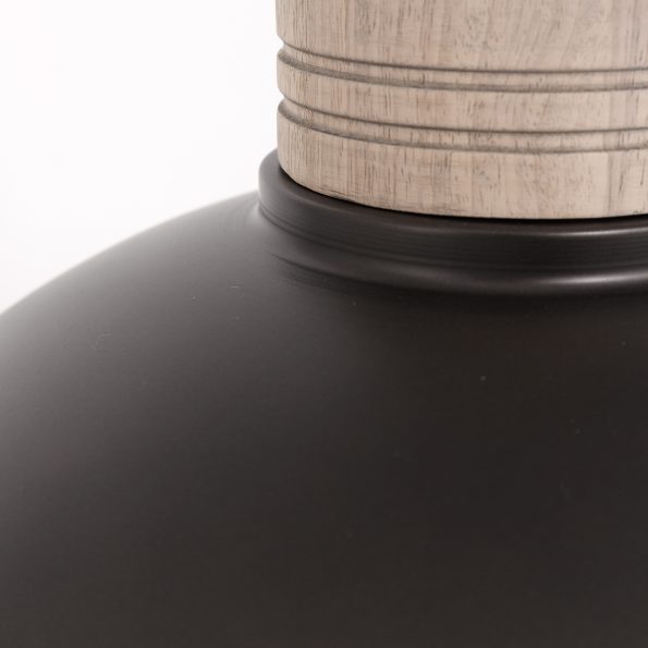 Industrielle  Pendelleuchte Gearwood Anthrazit – Bild 5