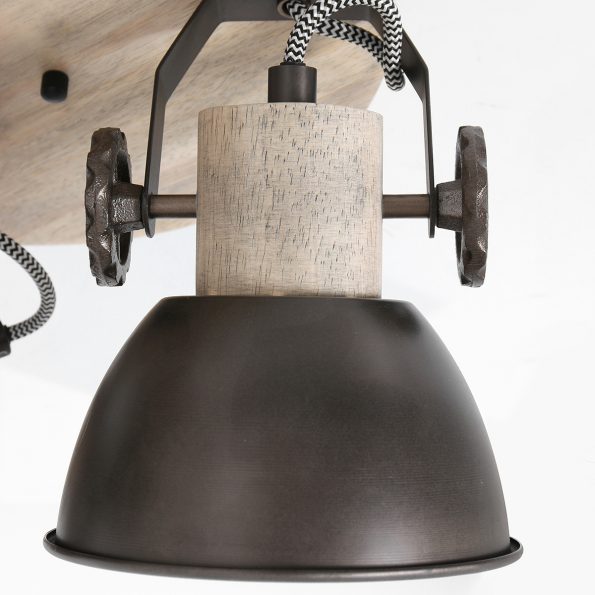 Industrielle Spot Gearwood Anthrazit Ø 38 Cm – Bild 8