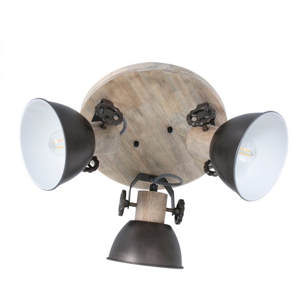 Industrielle Spot Gearwood Anthrazit Ø 38 Cm – Bild 12
