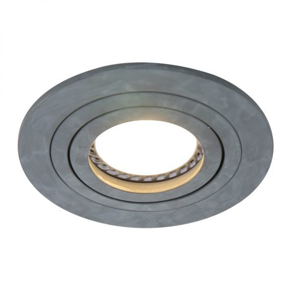 Industrielle Deckenleuchte Pelite Spot Grau Ø 10 Cm – Bild 2