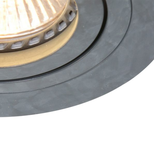 Industrielle Deckenleuchte Pelite Spot Grau Ø 10 Cm – Bild 5