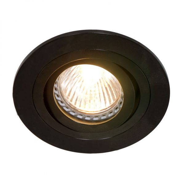 Industrielle Deckenleuchte Pelite Spot Schwarz Ø 10 Cm – Bild 2