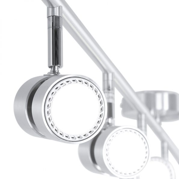 Industrielle Deckenleuchte Natasja LED Stahl – Bild 2