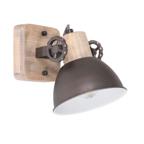 Industrielle Spot Gearwood Anthrazit – Bild 2
