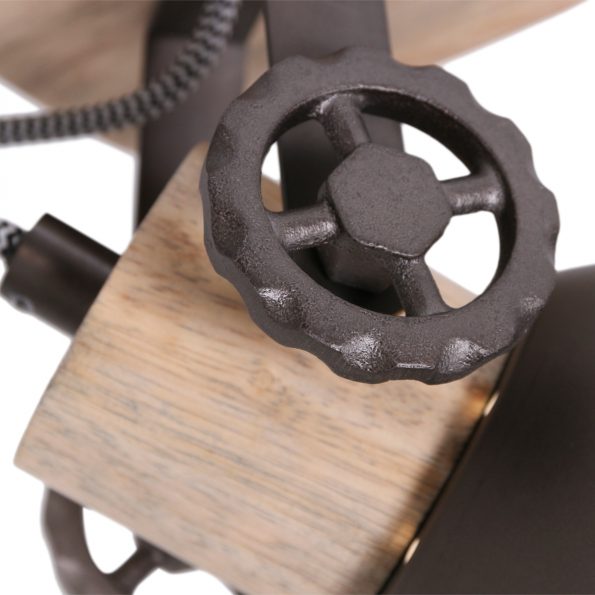 Industrielle Spot Gearwood Anthrazit – Bild 4