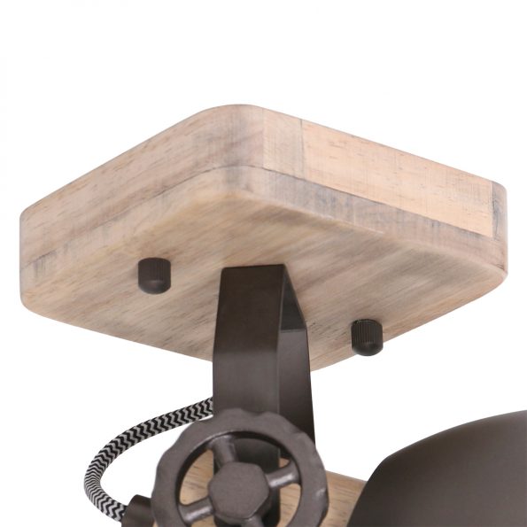 Industrielle Spot Gearwood Anthrazit – Bild 5