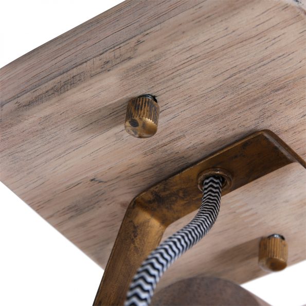Industrielle Spot Gearwood Bronze – Bild 7