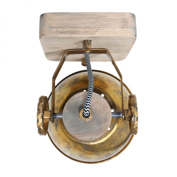 Industrielle Spot Gearwood Bronze – Bild 10