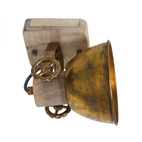 Industrielle Spot Gearwood Bronze