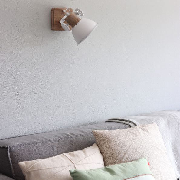 Industrielle Spot Gearwood Holz – Bild 2