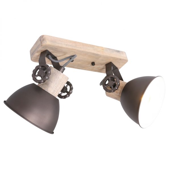 Industrielle Spot Gearwood Anthrazit – Bild 2