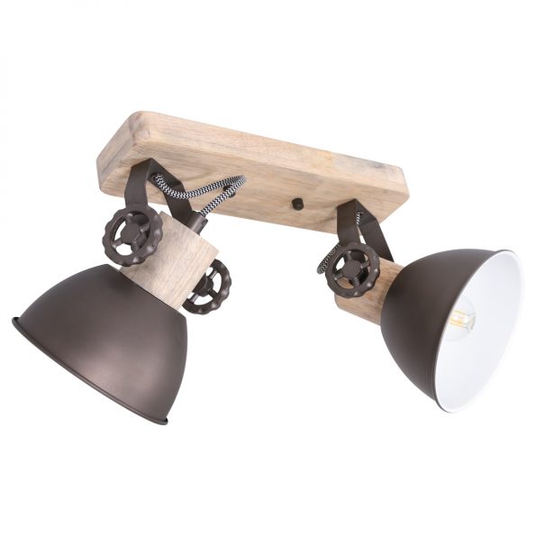 Industrielle Spot Gearwood Anthrazit