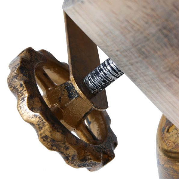 Industrielle Spot Gearwood Bronze – Bild 8