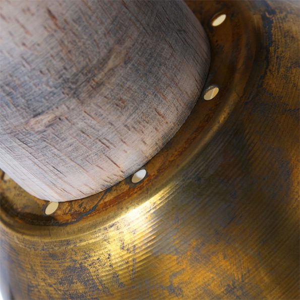 Industrielle Spot Gearwood Bronze – Bild 9