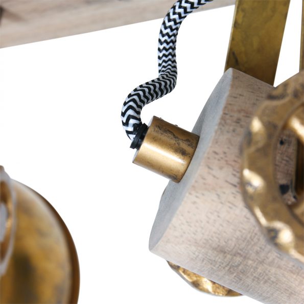 Industrielle Spot Gearwood Bronze – Bild 10