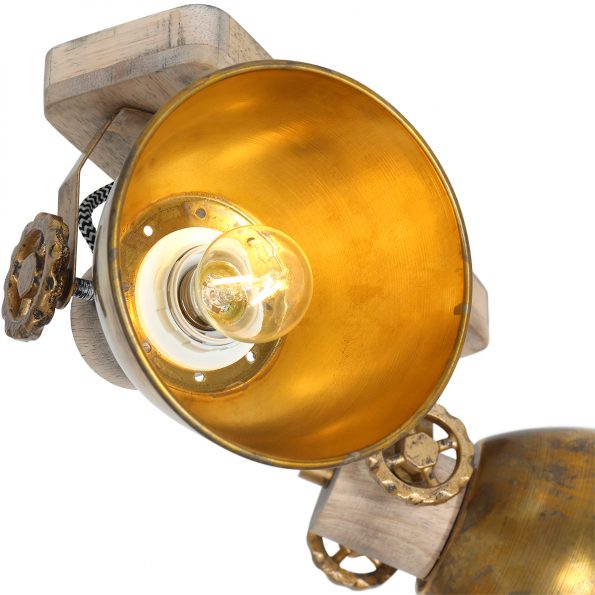 Industrielle Spot Gearwood Bronze – Bild 11