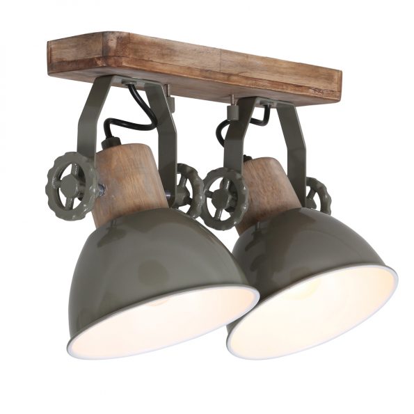 Industrielle Spot Gearwood Grün – Bild 2