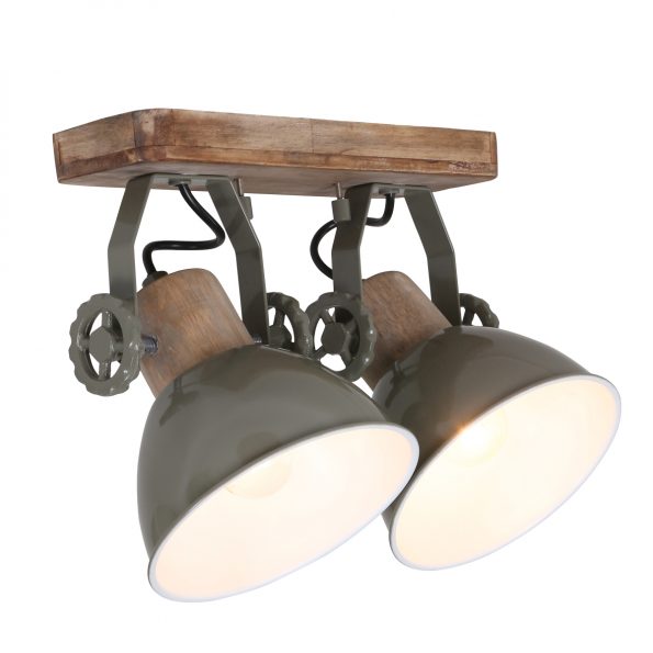 Industrielle Spot Gearwood Grün