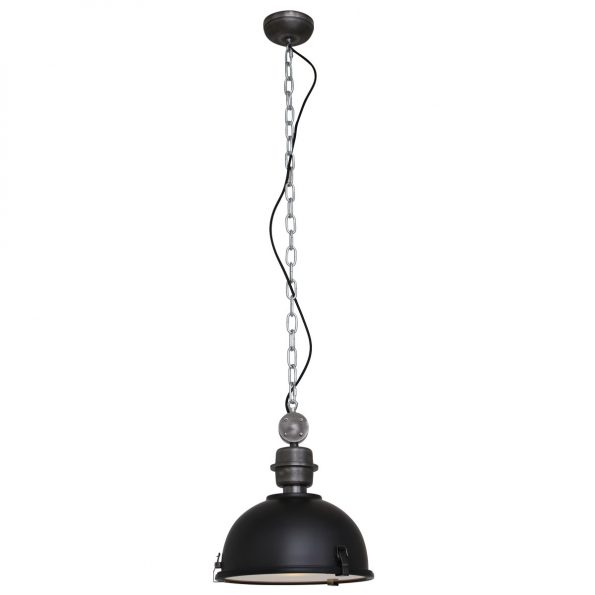 Industrielle Pendelleuchte Bikkel Schwarz Ø 32 Cm – Bild 2