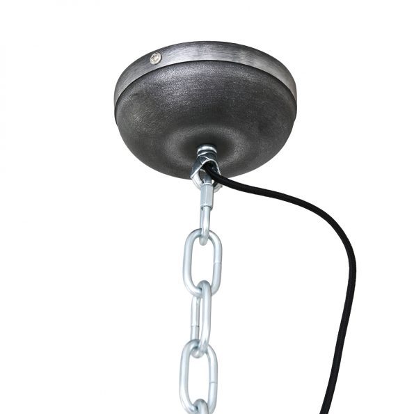 Industrielle Pendelleuchte Bikkel Schwarz Ø 32 Cm – Bild 6