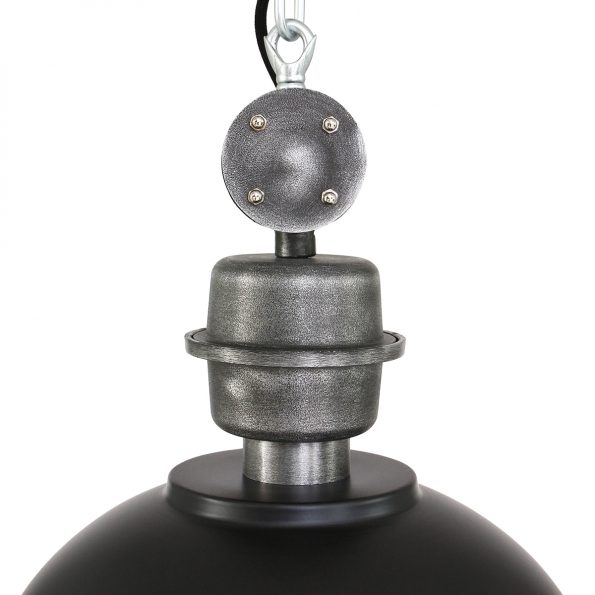 Industrielle Pendelleuchte Bikkel Schwarz Ø 32 Cm – Bild 4
