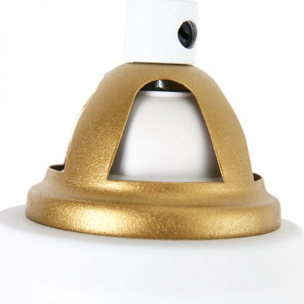 Industrielle Wandleuchte Nove Weiß Ø 18 Cm – Bild 4