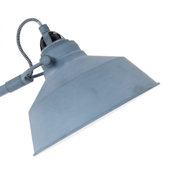 Industrielle Stehlampe Nove Grau Ø 28 Cm – Bild 18