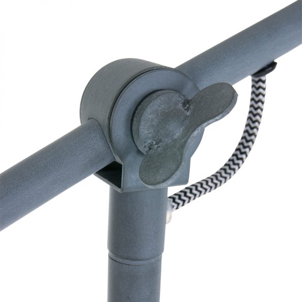 Industrielle Stehlampe Nove Grau Ø 28 Cm – Bild 19