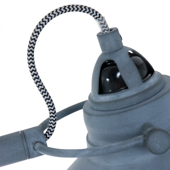 Industrielle Stehlampe Nove Grau Ø 28 Cm – Bild 20