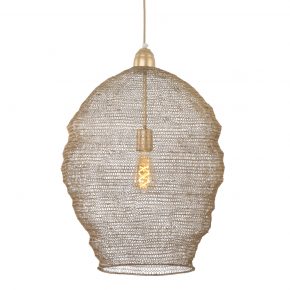 Industrielle Hängeleuchte Bronze-1378BR