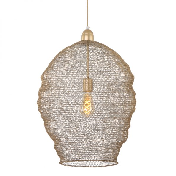 Industrielle Hängeleuchte Bronze-1378BR
