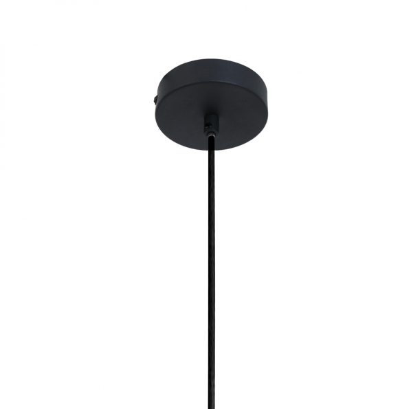 Industrielle Pendelleuchte Blackmoon Schwarz Ø 40 Cm – Bild 5