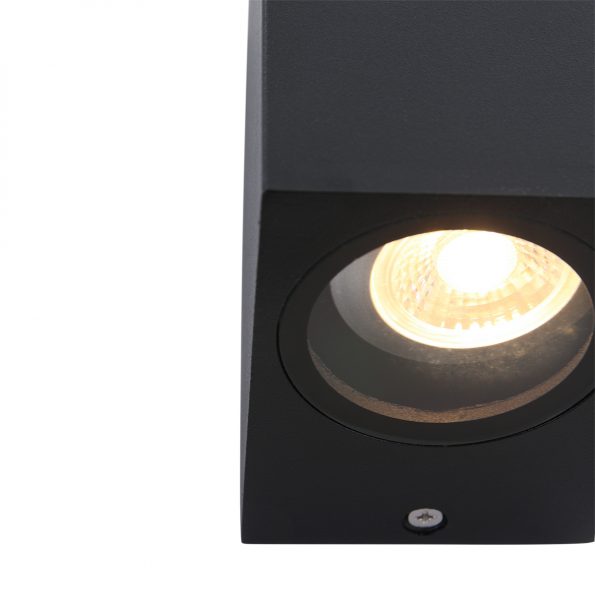 Industrielle Außenleuchte Buitenlampen Schwarz – Bild 5