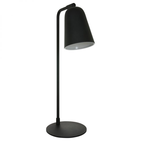 Industrie Tischlampe Salomo Schwarz – Bild 5