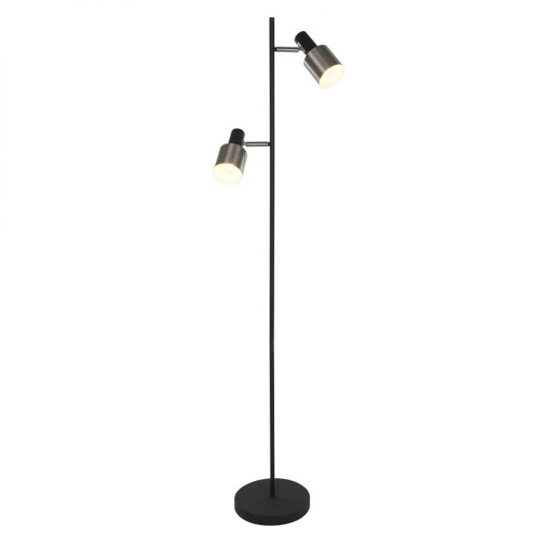 Industrielle Stehlampe Fjorgard Schwarz Ø 25 Cm – Bild 2