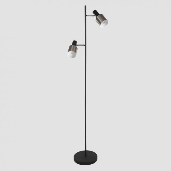 Industrielle Stehlampe Fjorgard Schwarz Ø 25 Cm – Bild 14