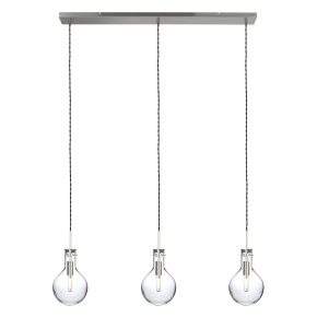 Industrielle Hängeleuchte Transparent-1892ST