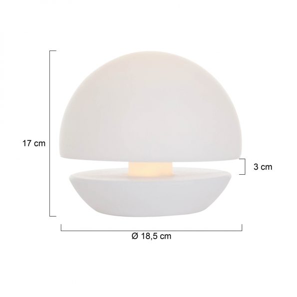 Design Tischlampe Catching Light Weiß – Bild 7
