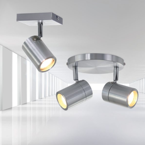 Industrielle Spot Upround LED Stahl Ø 24 Cm – Bild 3