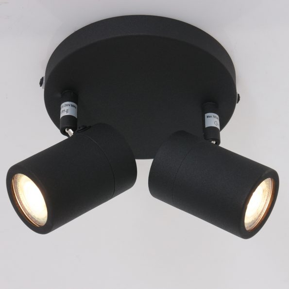 Industrielle Spot Upround LED Schwarz Ø 24 Cm – Bild 8