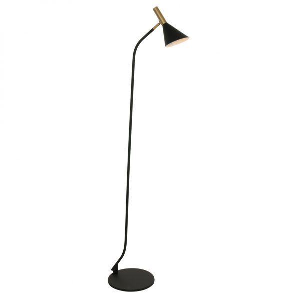 Design Stehlampe Schwarz-2490ZW