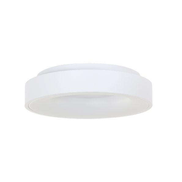 Industrielle Deckenleuchte Ringlede Weiß Ø 38 Cm – Bild 12