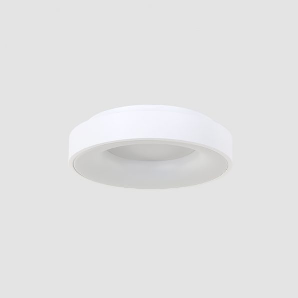 Industrielle Deckenleuchte Ringlede Weiß Ø 38 Cm – Bild 15