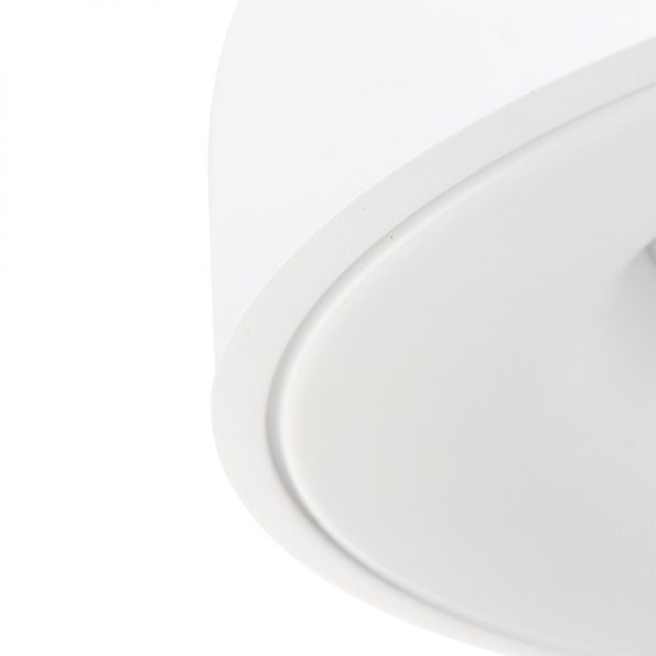 Industrielle Deckenleuchte Ringlede Weiß Ø 38 Cm – Bild 5