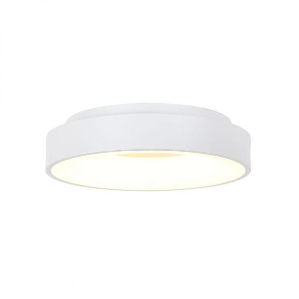 Industrielle Deckenleuchte Ringlede Weiß Ø 38 Cm – Bild 7