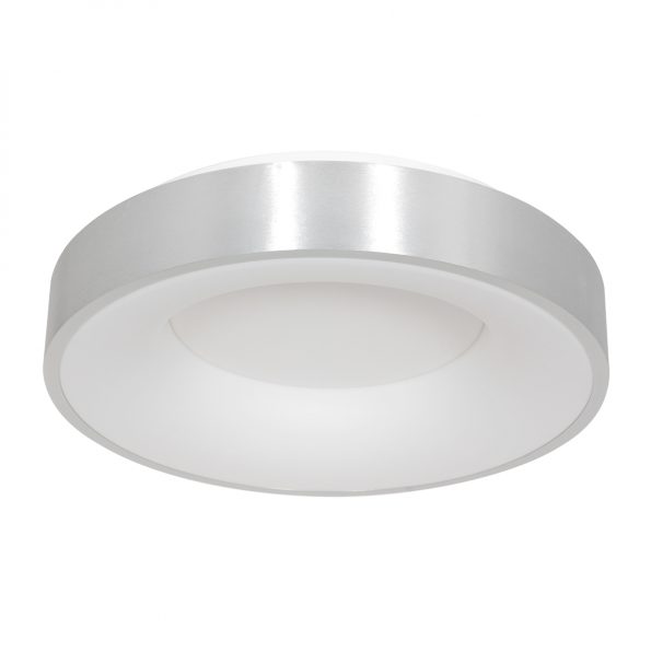 Industrielle Deckenleuchte Ringlede Silber Ø 38 Cm – Bild 2