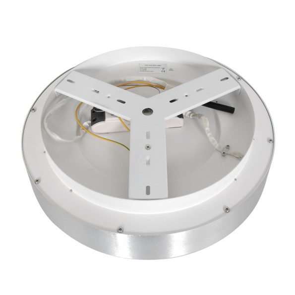 Industrielle Deckenleuchte Ringlede Silber Ø 38 Cm – Bild 13