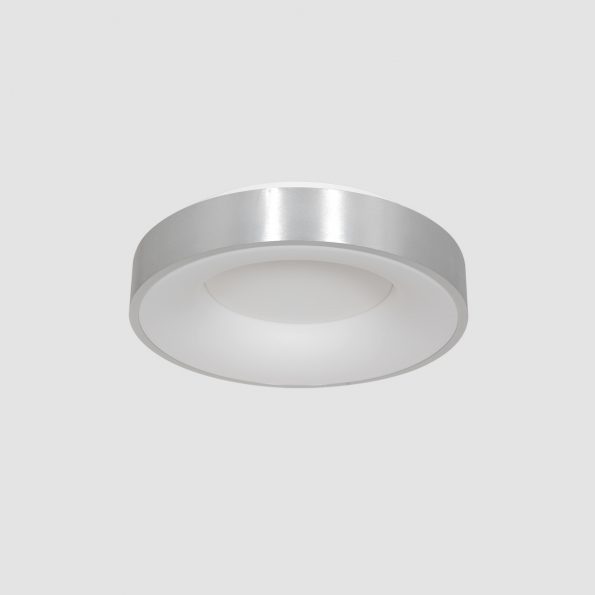 Industrielle Deckenleuchte Ringlede Silber Ø 38 Cm – Bild 15