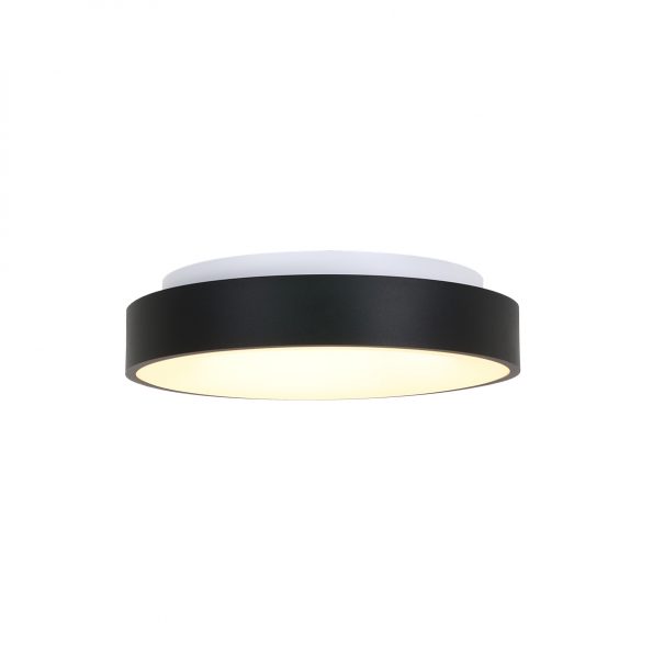 Industrielle Deckenleuchte Ringlede Schwarz Ø 38 Cm – Bild 7